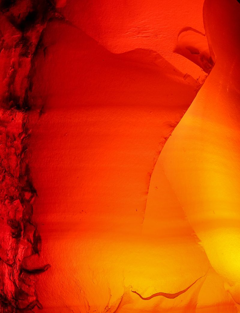 Macro Focus Stacking of Raw Red Carnelian Chalcedony Crystal