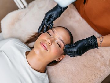 design de sobrancelha