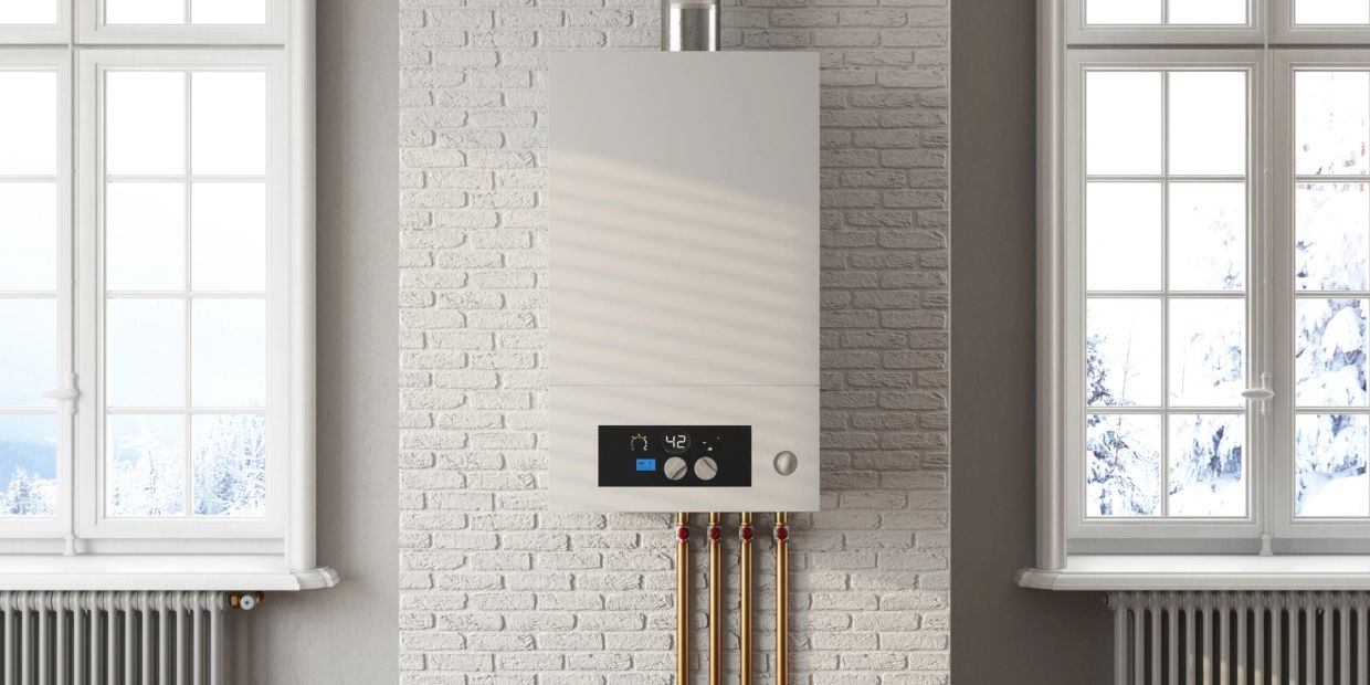 Boiler installation by 1776 HVAC located in Kingston, NH.