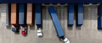 Supply chain logistics interaction.