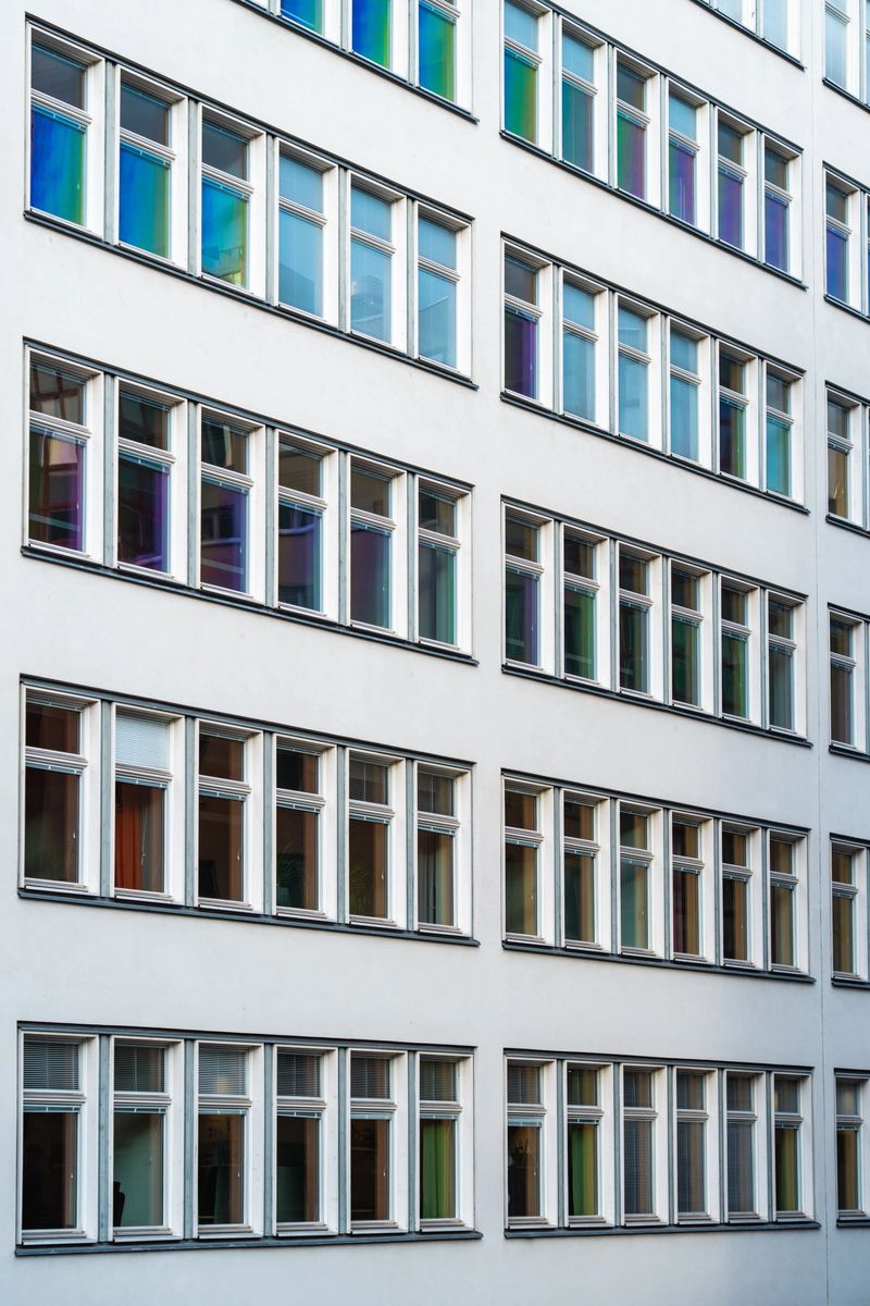 Modern architecture of an office building in a city