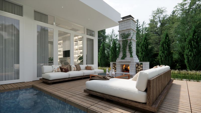 Modern living room interior.Classic elegant interior  a modern, but classic kitchen with  white wall background.Modern scandinavian living room interior