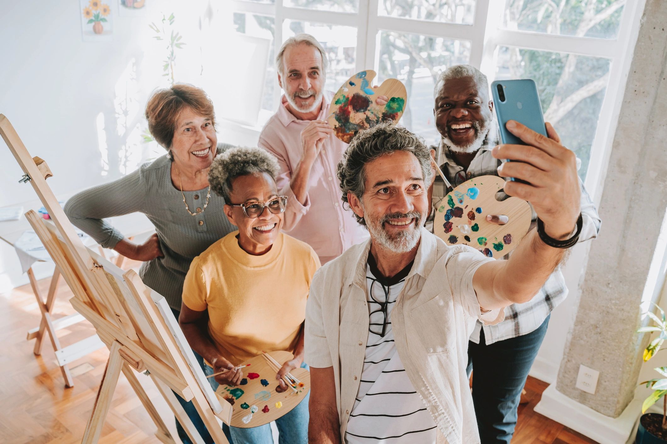 Creating Art With The Ageless