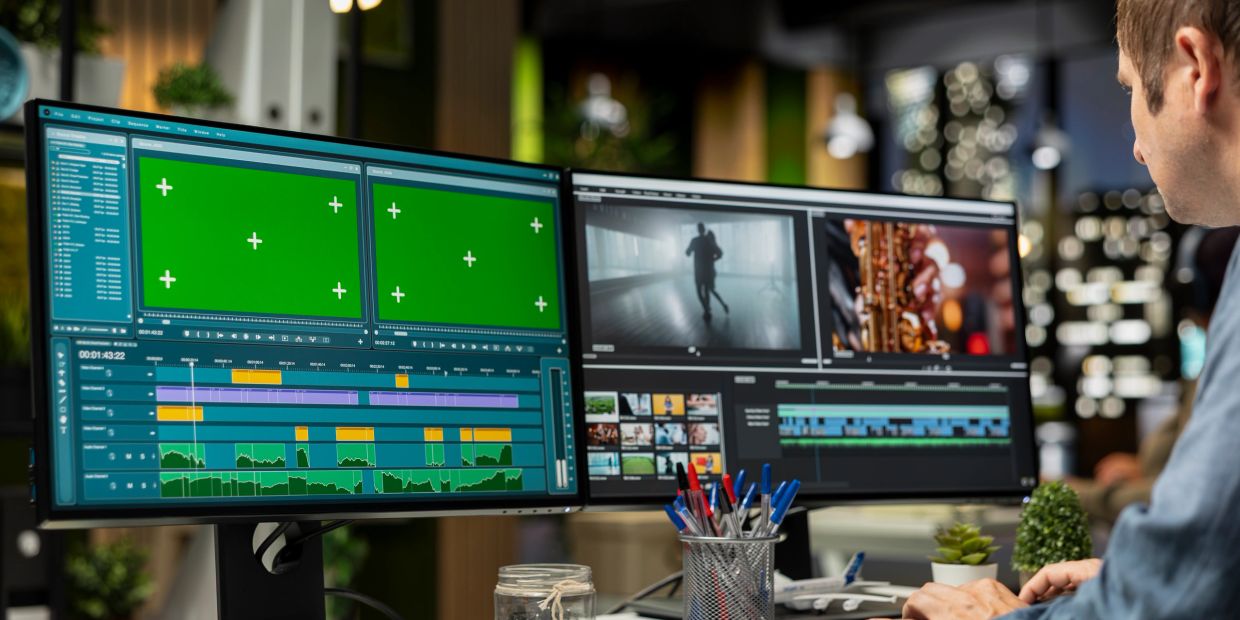 Video production in action at our studio.