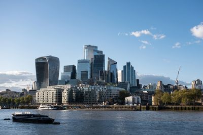 City of London skyline, where Recovia Ltd has its registered office