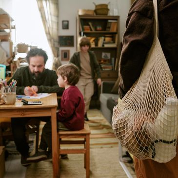 Dads in community and family life.