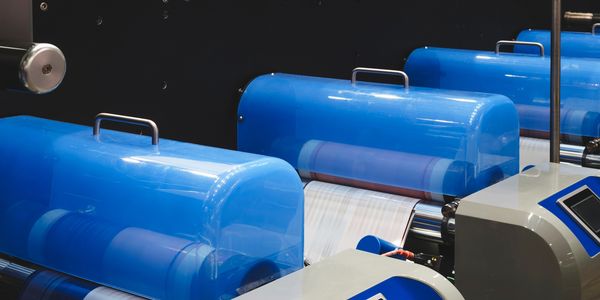 Commercial offset printing press