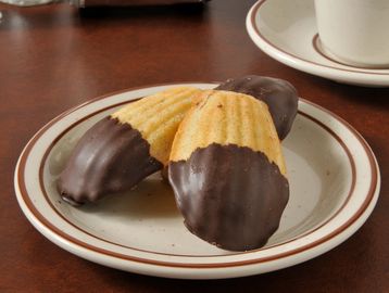 Chocolate dipped Madeline's 