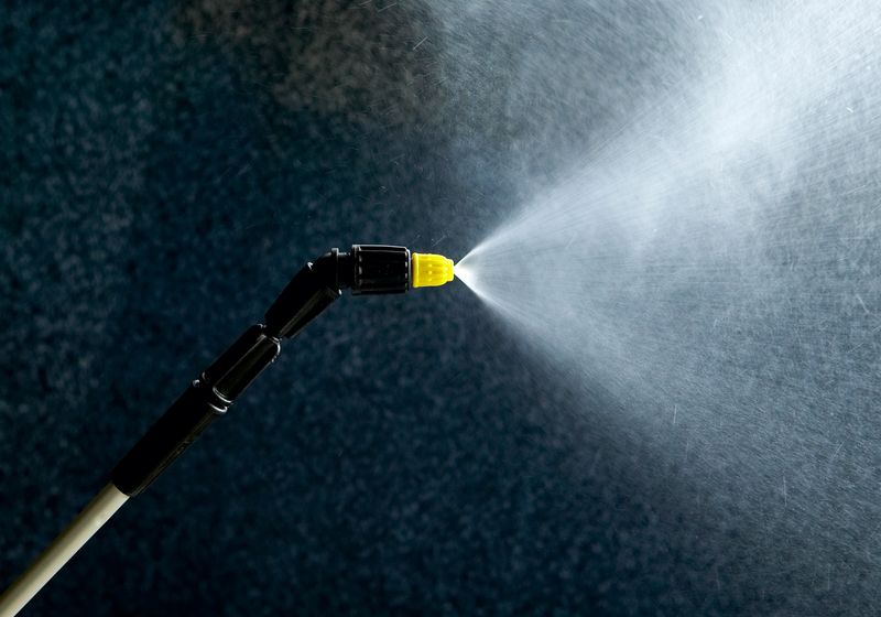 Industrial pressure washer, nozzle