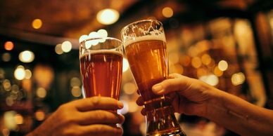 Happy hour beer
