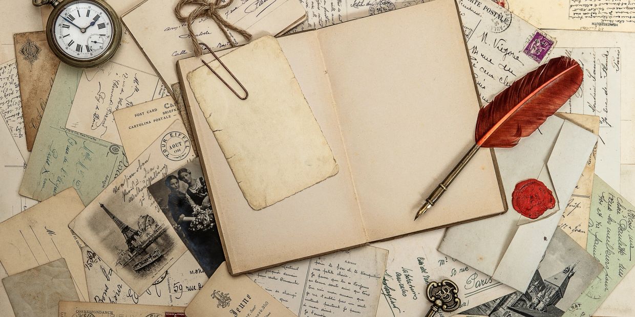 Journal with Ephemera