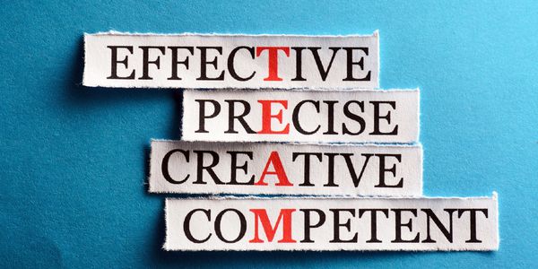 Team effective precise creative competent