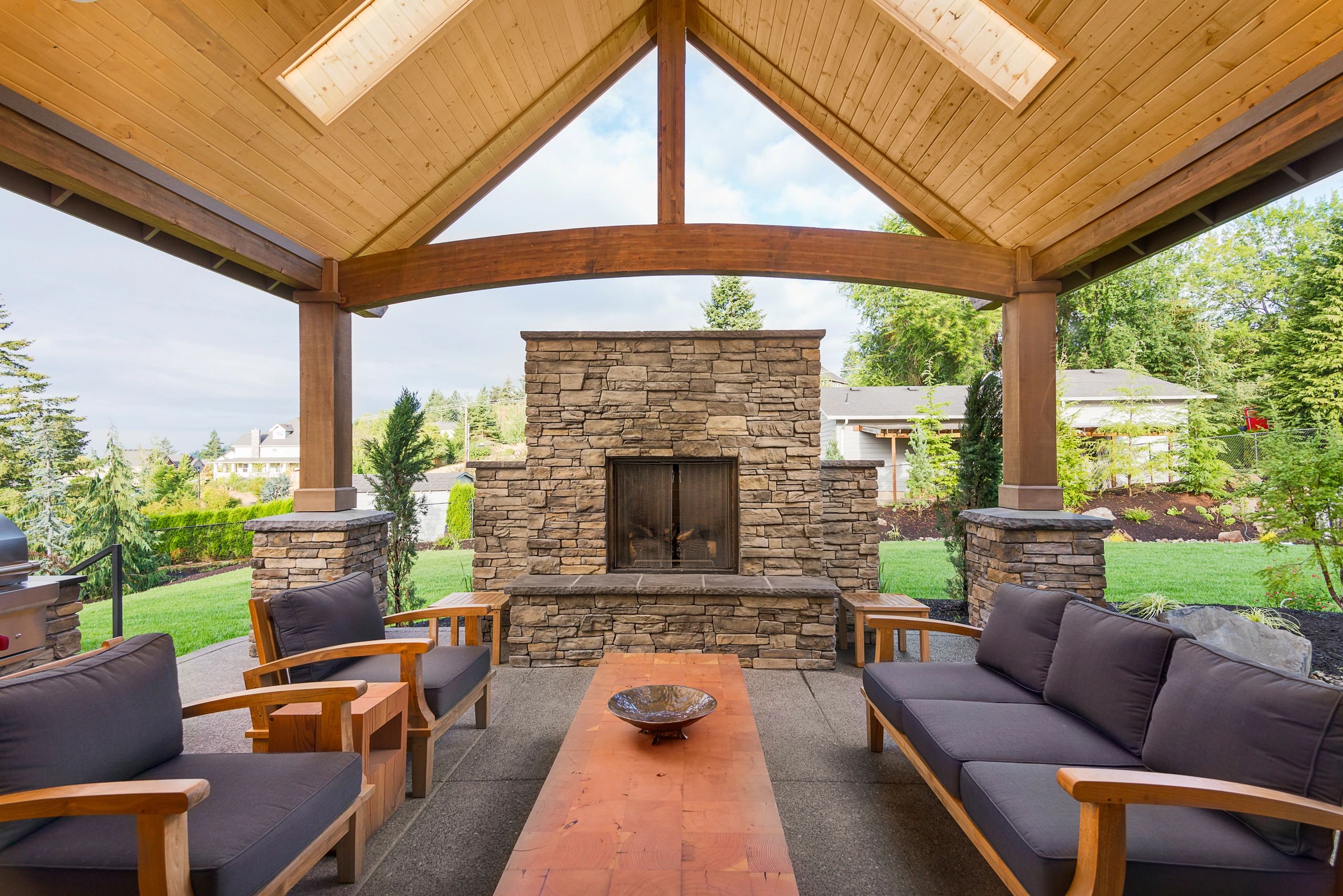 Outdoor living covered patio McKinney Celina Prosper Allen Texas