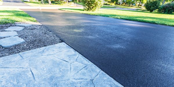 Asphalt Seal, Seal, Asphalt, stamped concrete, sealer, sealant, epoxy, tar, Resealing.