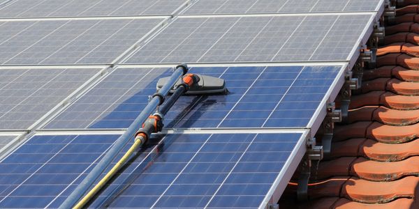 we do solar panel cleaning as well