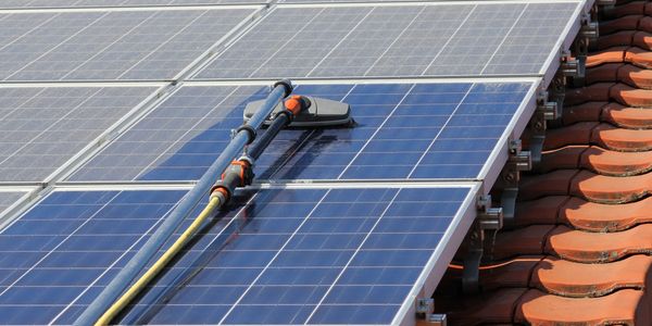 we do solar panel cleaning as well