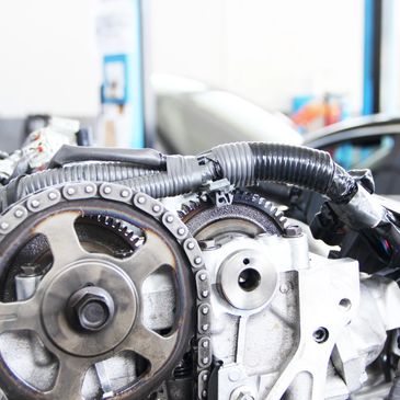 Timing-chain inspection and engine diagnosis in Valrico, FL.