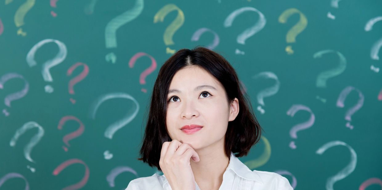 Woman thinking