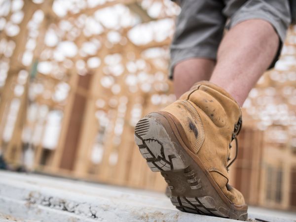Work boots show on site workplace visits 