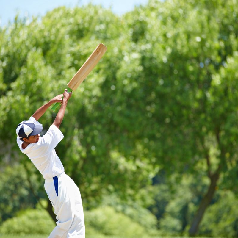 Shot of a young cricket player outdoorshttp://195.154.178.81/DATA/i_collage/pi/shoots/783317.jpg