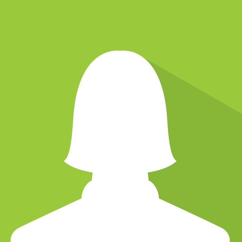 female avatar profile picture green earth volunteer member, silhouette light shadow