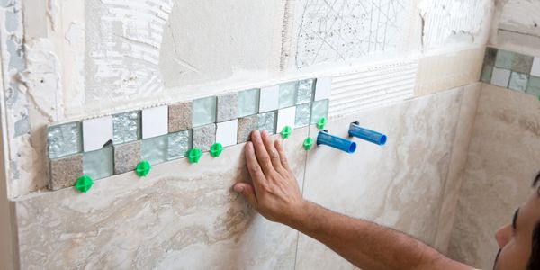 Tiling installation 