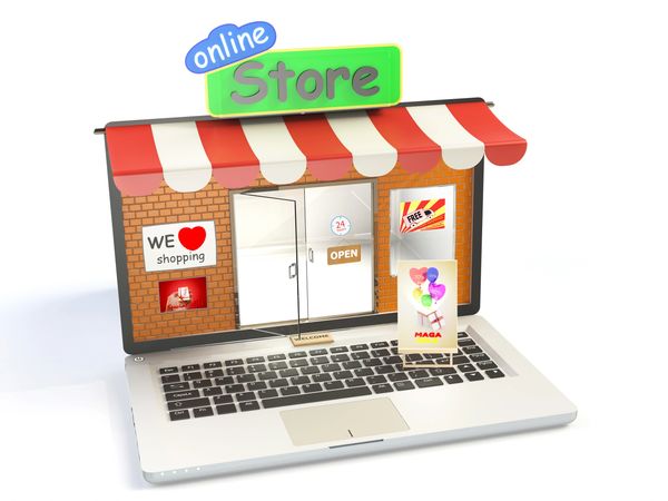 Start an online store with your laptop computer.