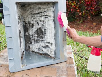 Indoor Evaporator Removal and Cleaning