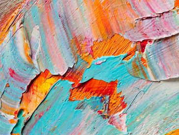 Colored texture art