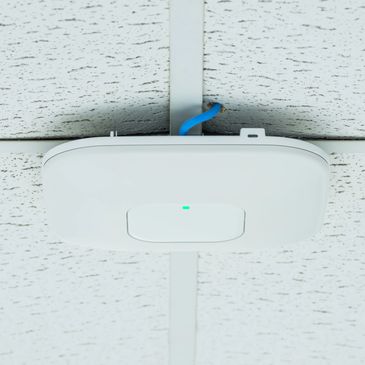 Wireless access point installation providing full coverage in offices and warehouses in Ontario, CA