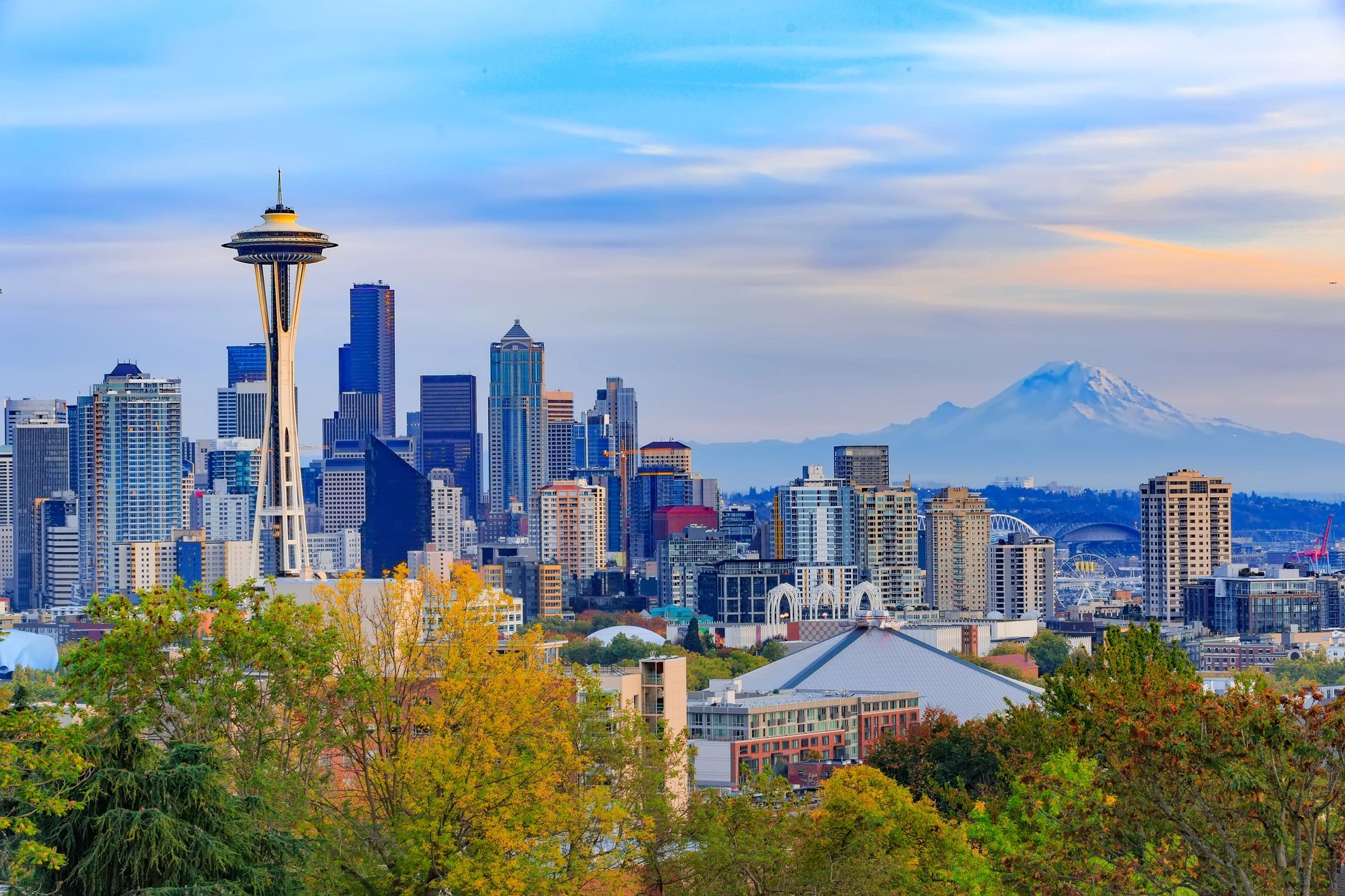 Seattle skyscape, Washington