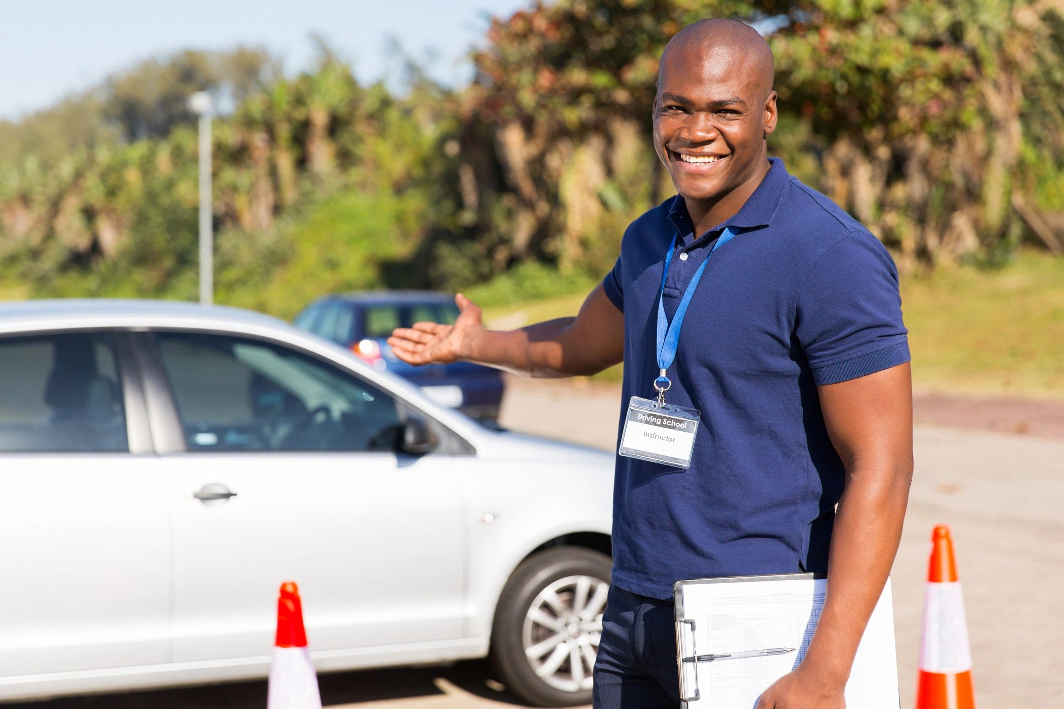 Private driving lesson with instructor