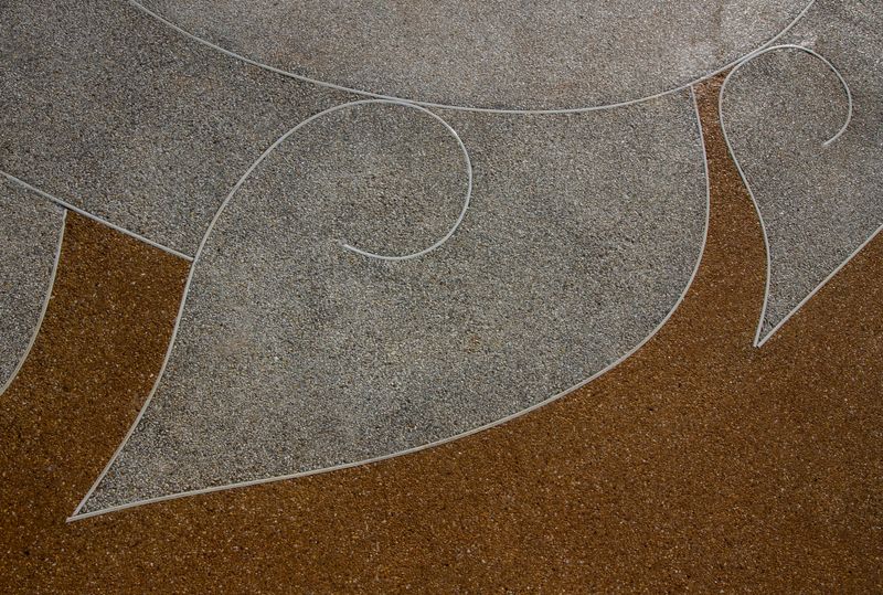 Stone floor close up background.