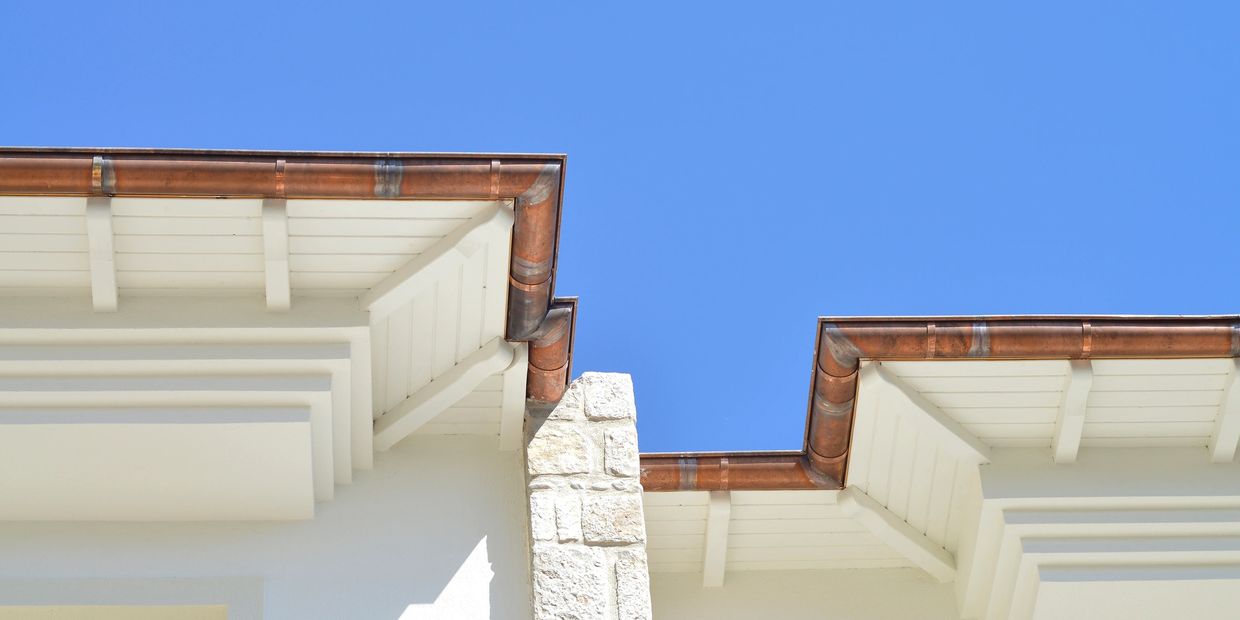 Cooper Seamless Gutters installed by Nothing But Gutters LLC