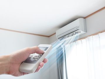 Ductless Mini Split Installed Above Window
