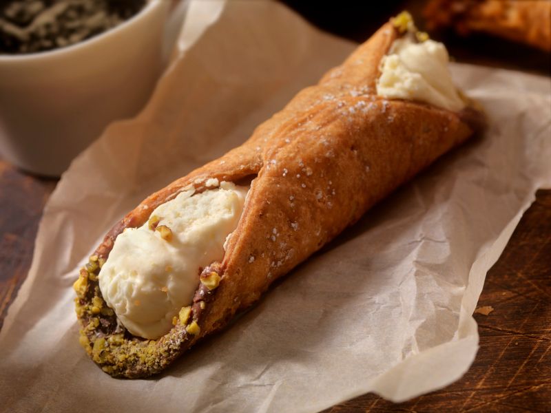 Cannoli and a Coffee -Photographed on Hasselblad H3D2-39mb Camera