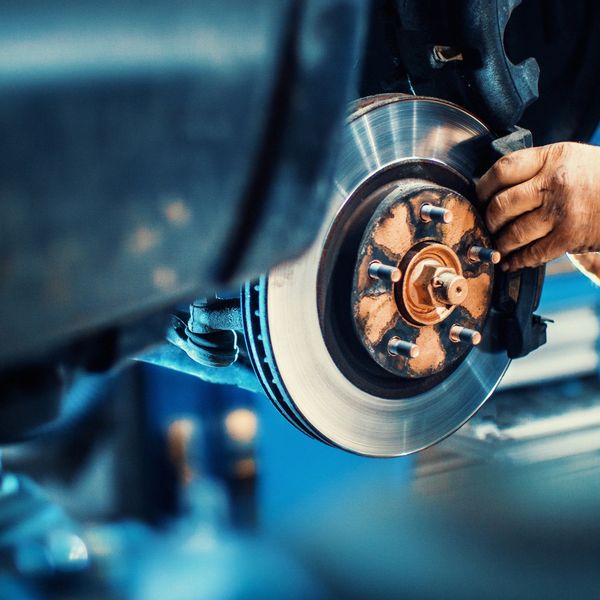 Brakes squealing? Yes, we can replace your brakes too.