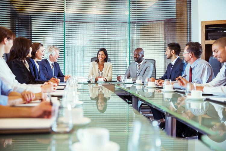 Mediators working in a mediation in Temple London after our training course
