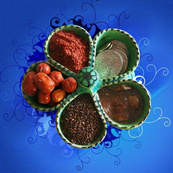 Close picture of spices