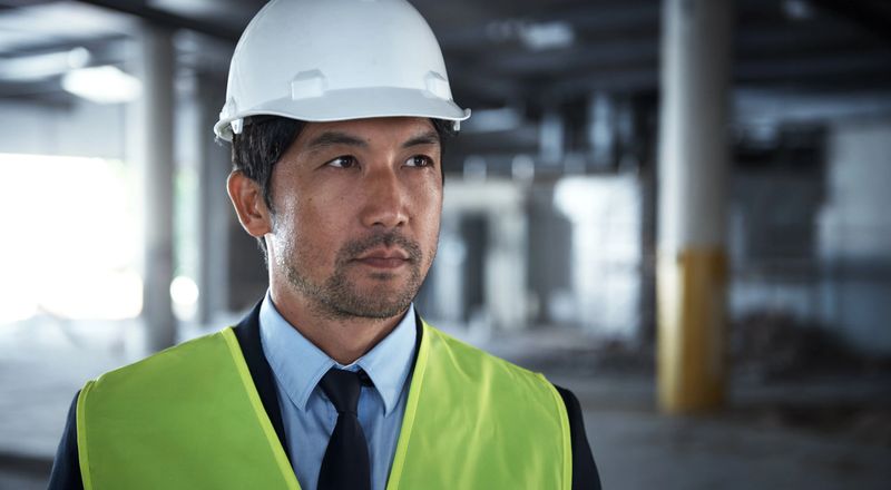 Cropped shot of an engineer on a construction site