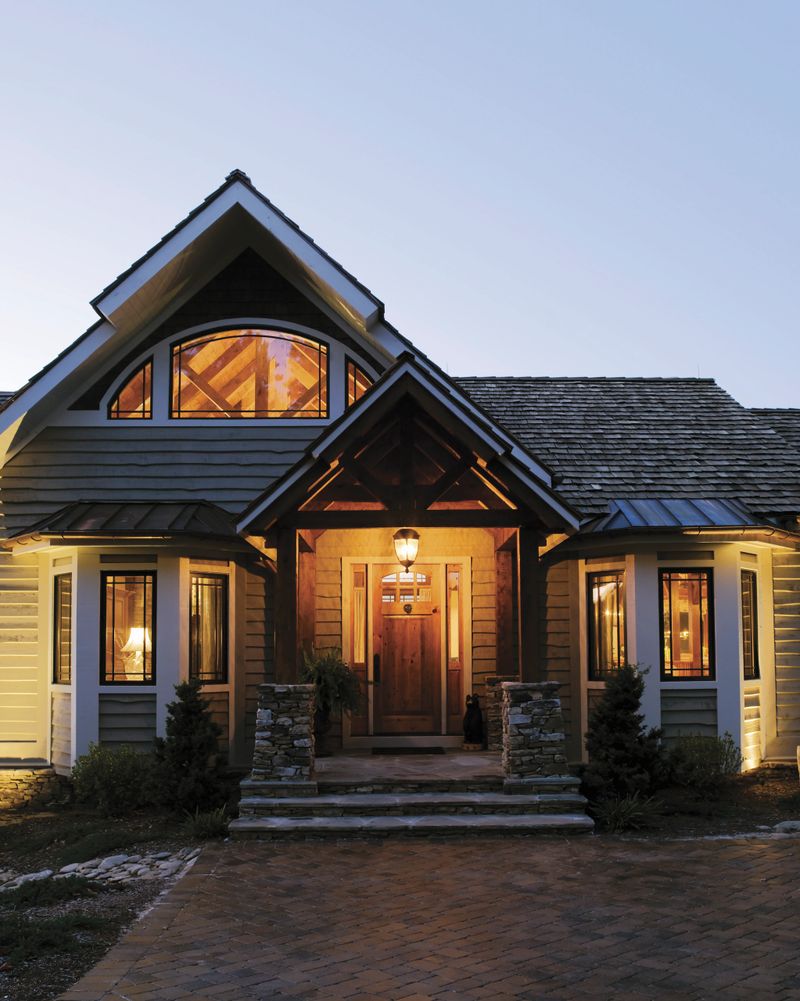 Front entrance to a beautiful home.