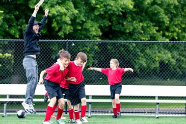 Flyer seeking reliable soccer referees for Mannford Soccer Club home games.