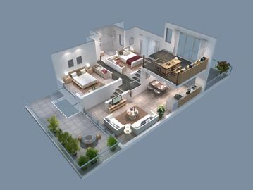 House Custom 3D Renderings