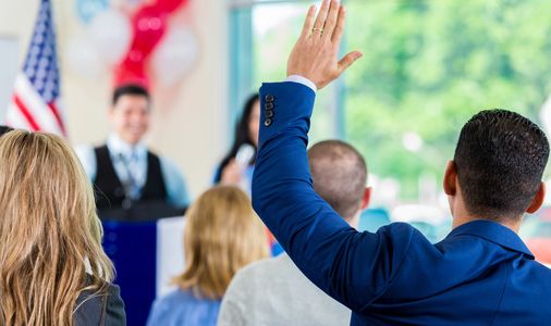 Futuristic digital data visualization