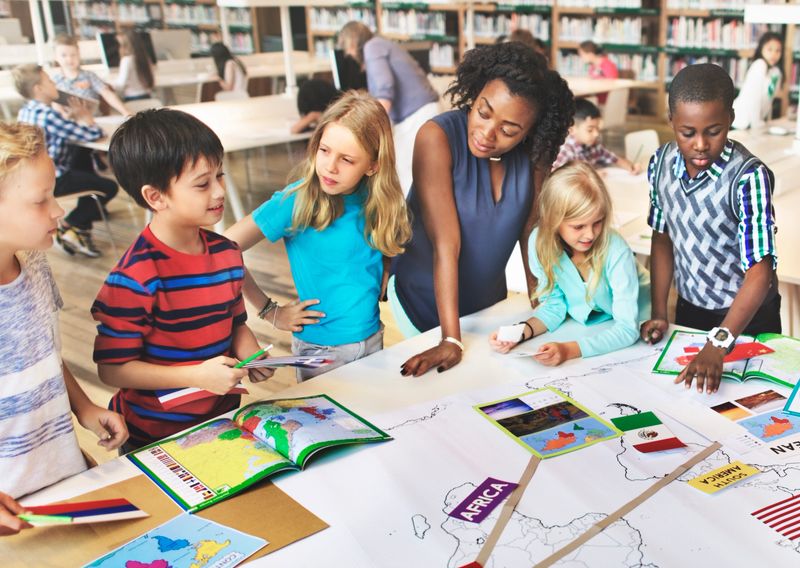 Geography Worldwide Explorer Continent Country Concept