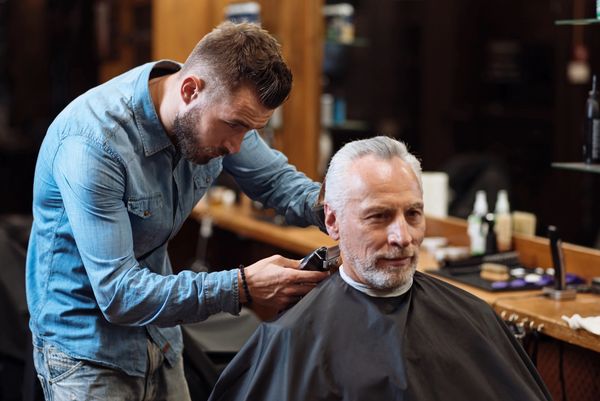 High-quality men's grooming and clipper fade service at HESTORY Barbershop Vancouver.