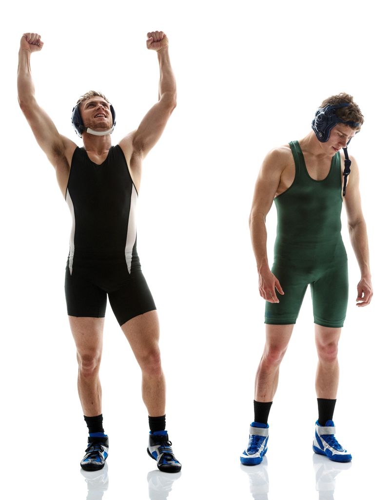 Wrestling winner and loser