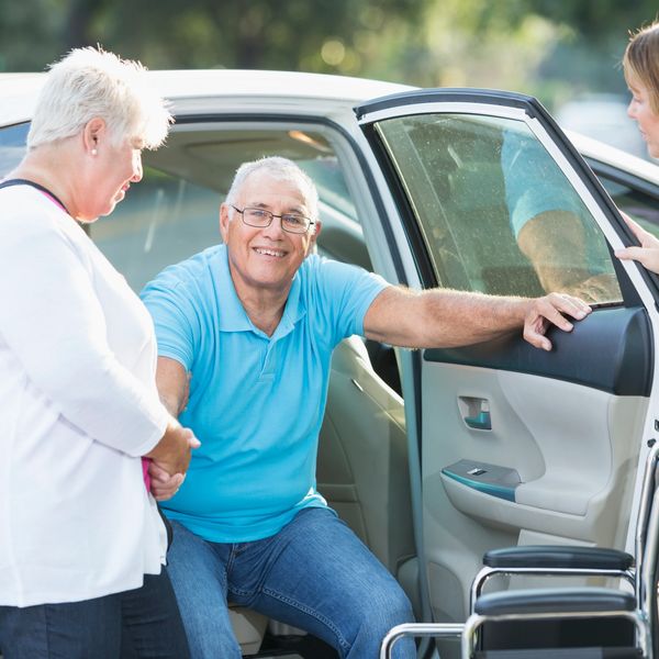 Door to door transportation for seniors