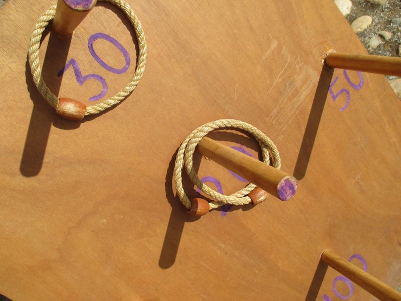 Wooden skill game - Funfair