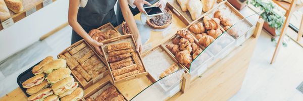 Coffee croissants